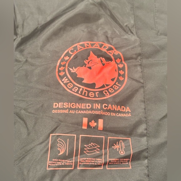 NWT $300 Canada Weather Gear Women’s XL Black Long Puffer Jacket Faux Fur Hood - Picture 12 of 16